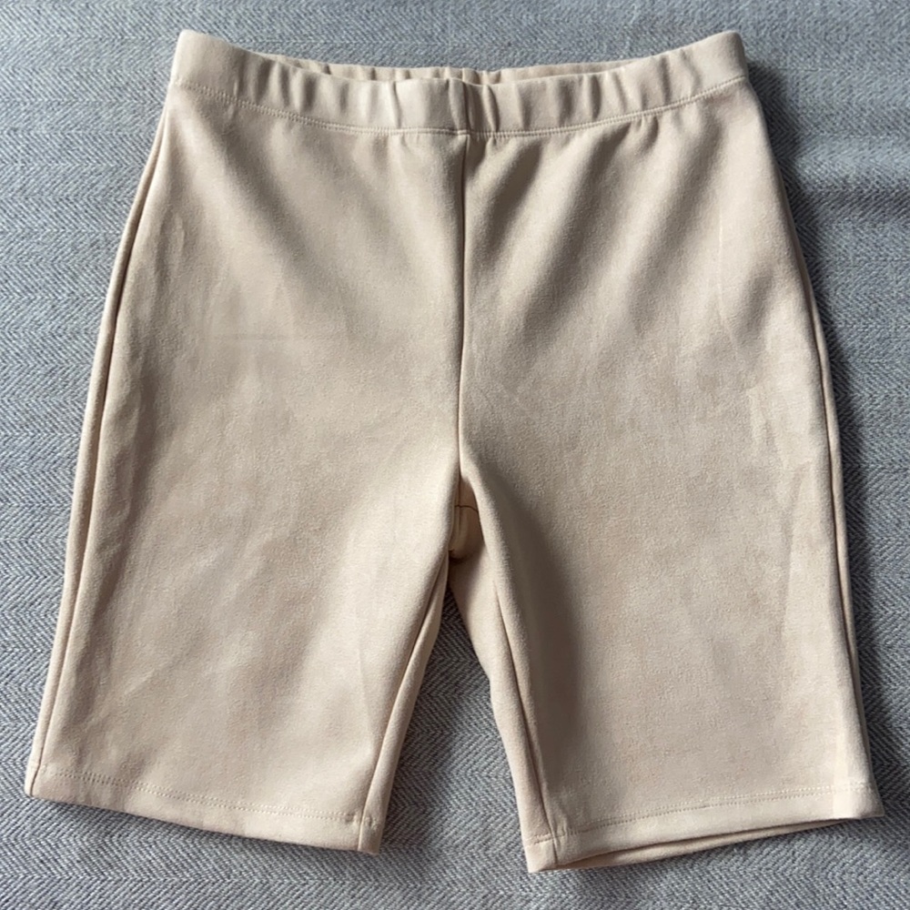 Never been worn vagabond suede biker shorts